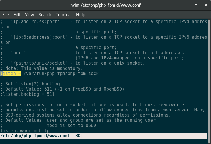 situsali-phpfpm-socket